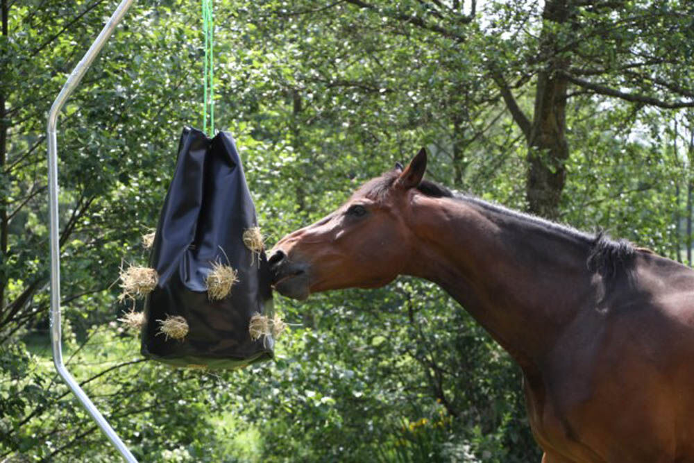 Kerbl HayBag - Hooizak - Zwart - PVC
