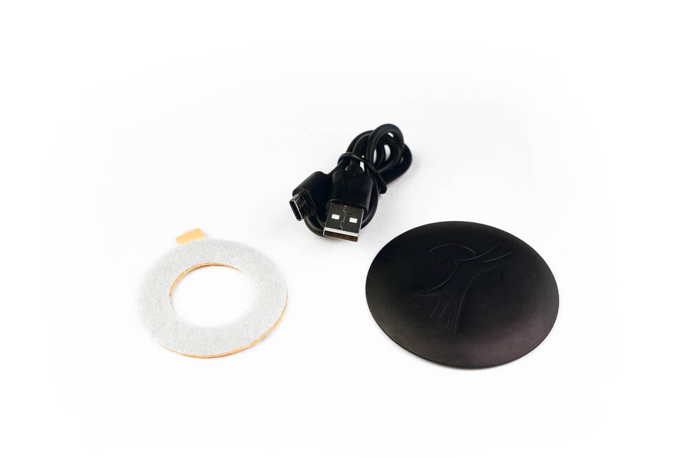 Flexi Led System Vario - Veiligheidslampje - Rollijn - Hondenriem accessoire - zwart