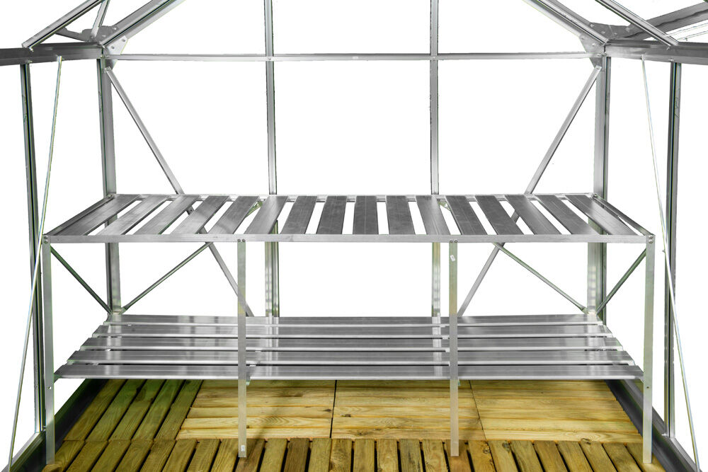 ROYAL WELL Maxi Grower - Kweektafel - 75.00 cm - Zilver - 185.00 cm - 60.00 cm