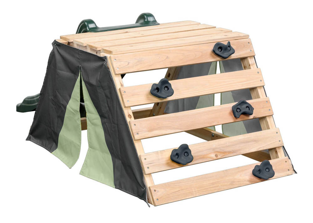 Swing King Charlie - Speeltoestel - 11 - Groen - Hout