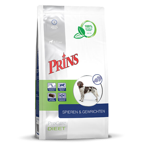 Prins Dieet ProCare Spieren & Gewrichten - Hondenvoer veterinair - 3.00 - gevogelte