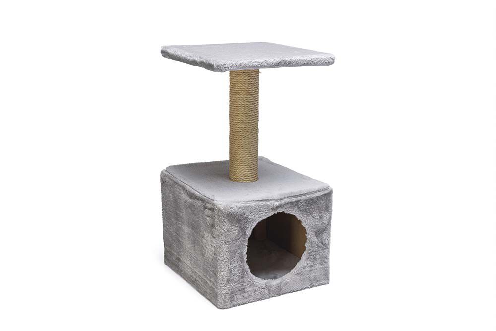 BEEZTEES Christa - Krabpalen & Krabplanken - 1.00 cm - Grijs - 32.00 cm - 1.00 cm