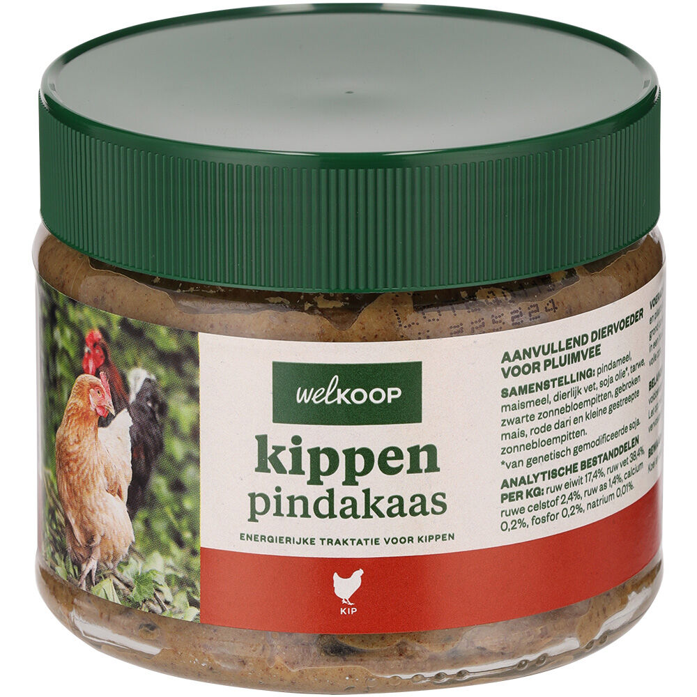 Welkoop Kippenpindakaas - Kippensnack Welkoop Kippenpindakaas - Kippensnack