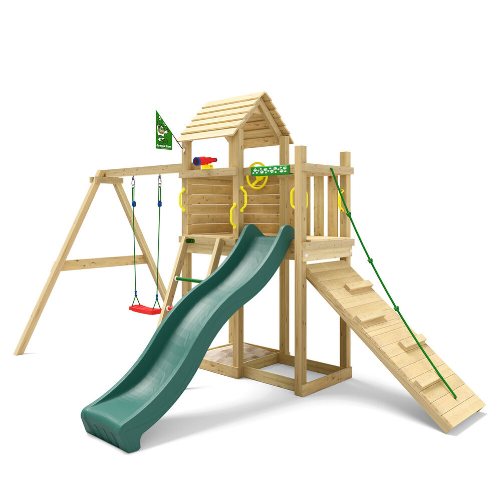 Jungle Gym Namsos Douglas - Speeltoestel - Donker groen