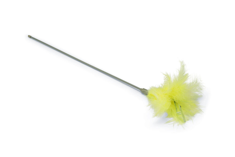 Beeztees Hengel Orry - Kattenspeeltje - Geel - 1 cm