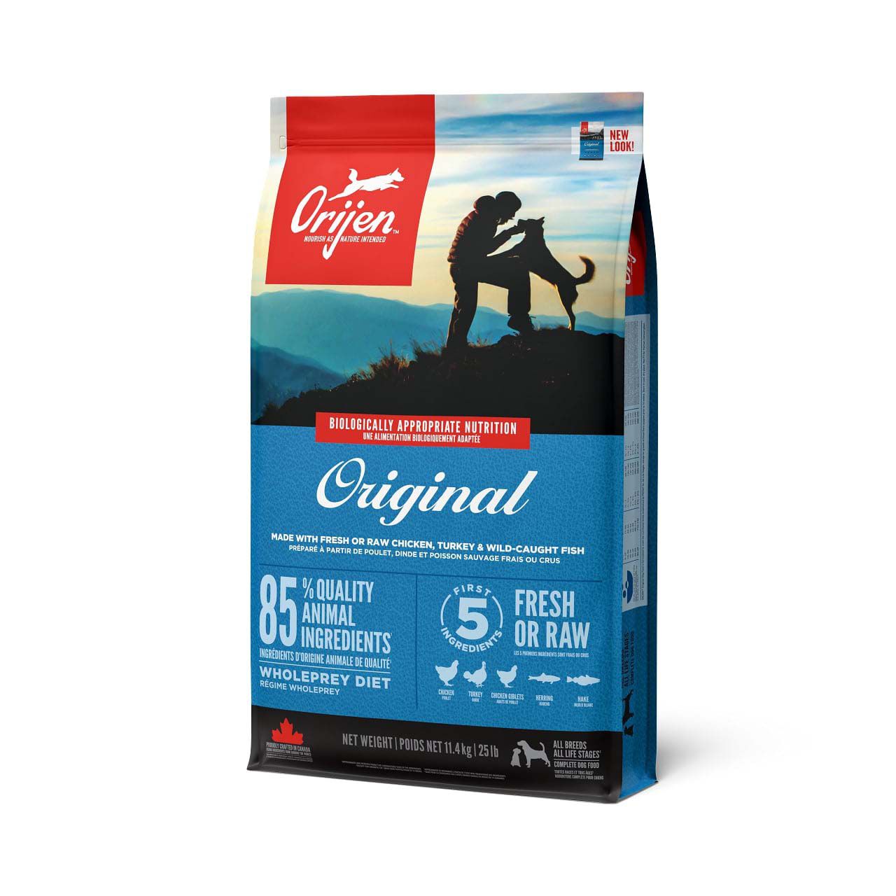 Orijen Original Dog Whole Prey - Hondenvoer - 6 - kip Orijen Original Dog Whole Prey - Hondenvoer - 6 - kip
