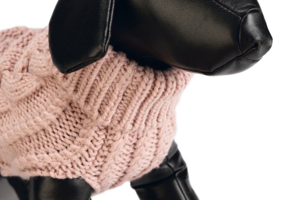 Designed by Lotte Haida - Hondentrui - roze - 20 cm - 2XS