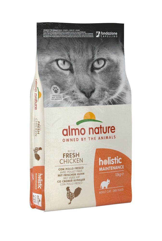 Almo Nature Holistic - Kattenvoer - Kip - 12 kg