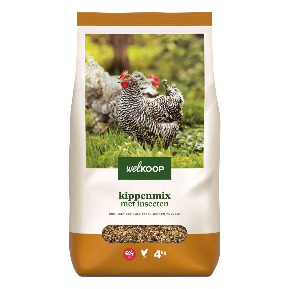Welkoop Kippenmix met insecten - Kippenvoer - 36.00 cm - 4.00 - 20.00 cm - 14.00 cm