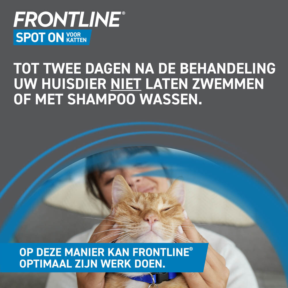 Frontline Spot On - Vlooien en tekenpipet - 3 pipetten