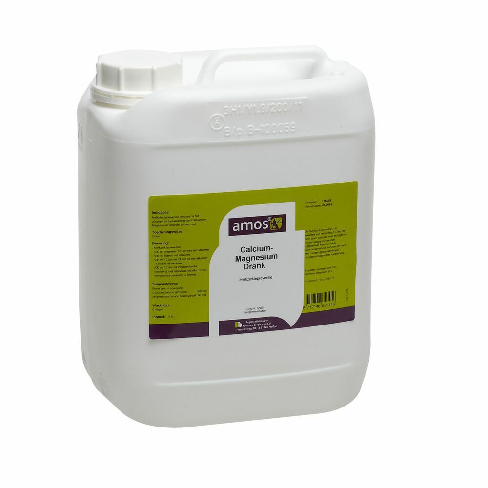 Amos Calcium Magnesium Drank - Melkziekte - 5 Amos Calcium Magnesium Drank - Melkziekte - 5