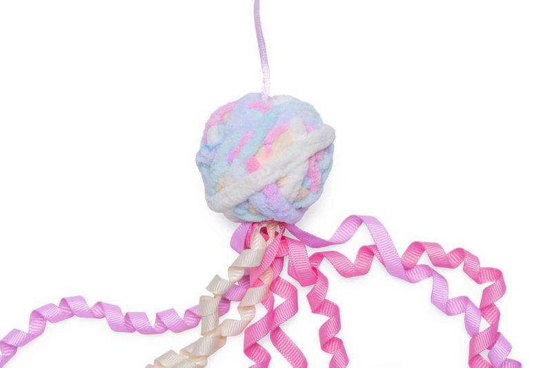 Beeztees Hengel Mowglie - Kattenspeeltje - Roze