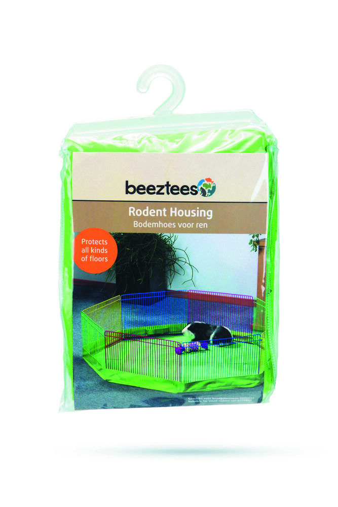 Beeztees Bodemhoes voor Knaagdieren 8 panelen - Groen - 21.5x85x7.5 cm