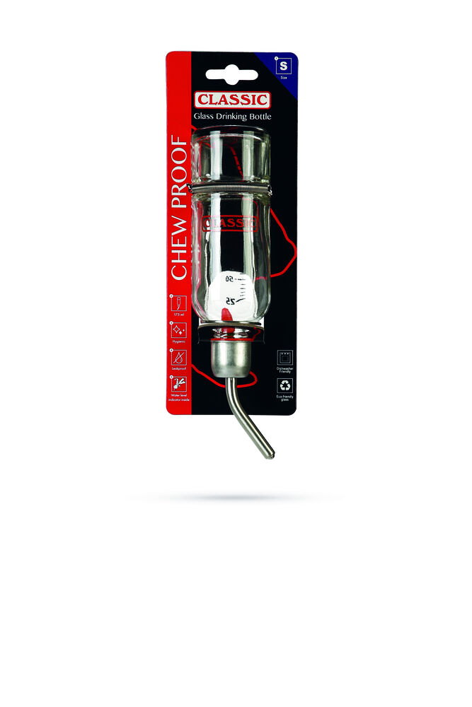 Classic Glas - Drinkfles - 27.20x9.00x9.00 cm