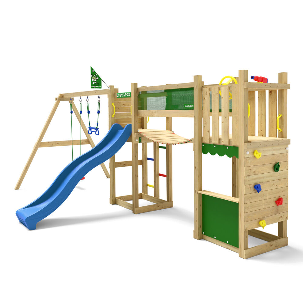 Jungle Gym Raufoss Douglas - Speeltoestel - Blauw