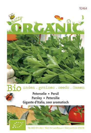 Buzzy Peterselie Petroselinum crispum Gigante D'Italia - Kruidenzaden Buzzy Peterselie Petroselinum crispum Gigante D'Italia - Kruidenzaden