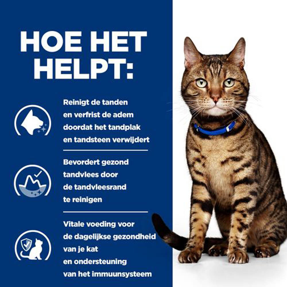 Hill's Prescription Diet Dental Care t/d - Kattenvoer - Kip - 3 kg