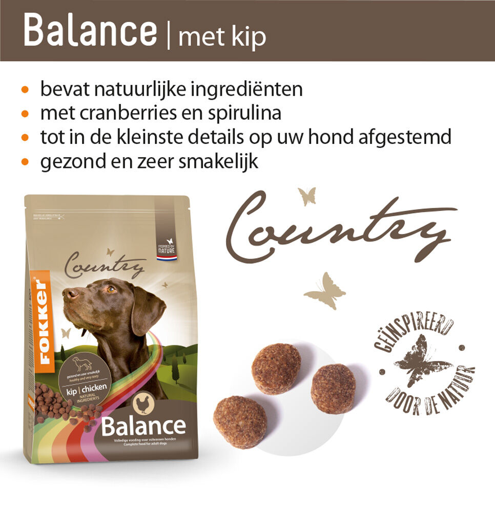 Fokker Country Balance - Hondenvoer - 13.00 - vlees