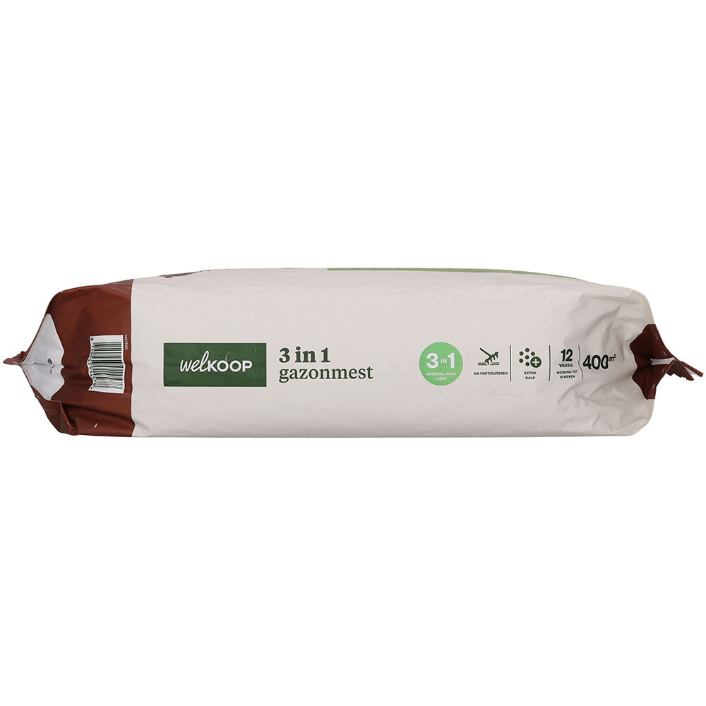 Welkoop - 3 in 1 Gazonmest - 400 m² - 15 kg
