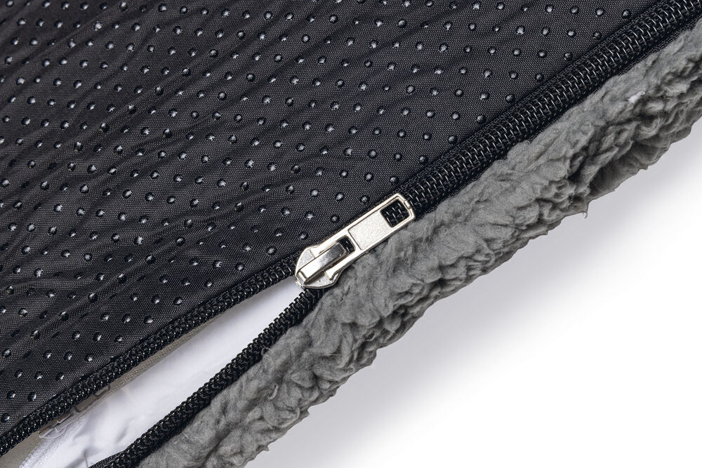 Beeztees Ito - Orthopedisch benchkussen - donkergrijs - 4x60x89 cm - L