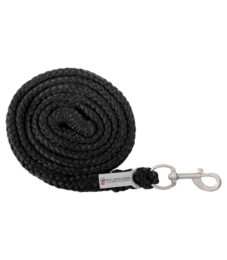 Waldhausen Halstertouw - Basic - Zwart - 200.00 cm