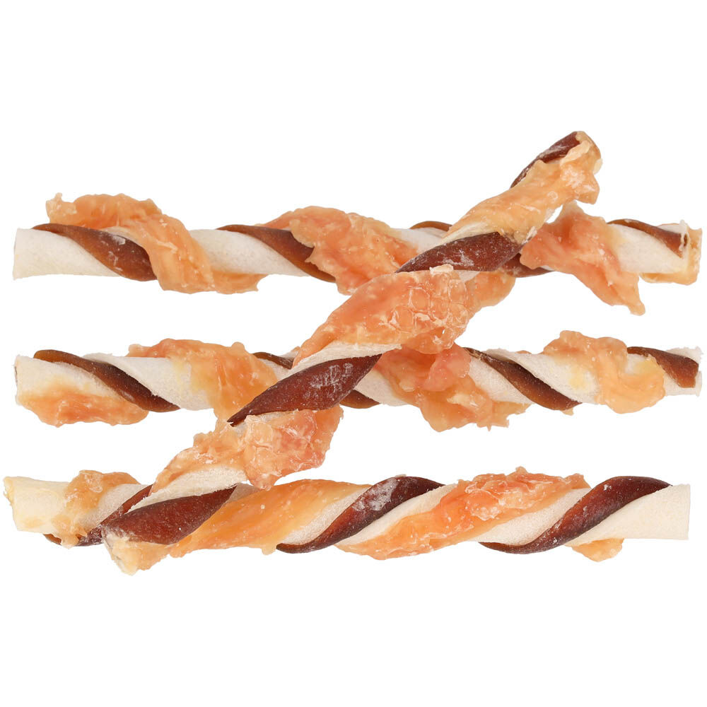 Welkoop - Kauwstaaf Twist - Extra Rund & Kipsmaak - rund