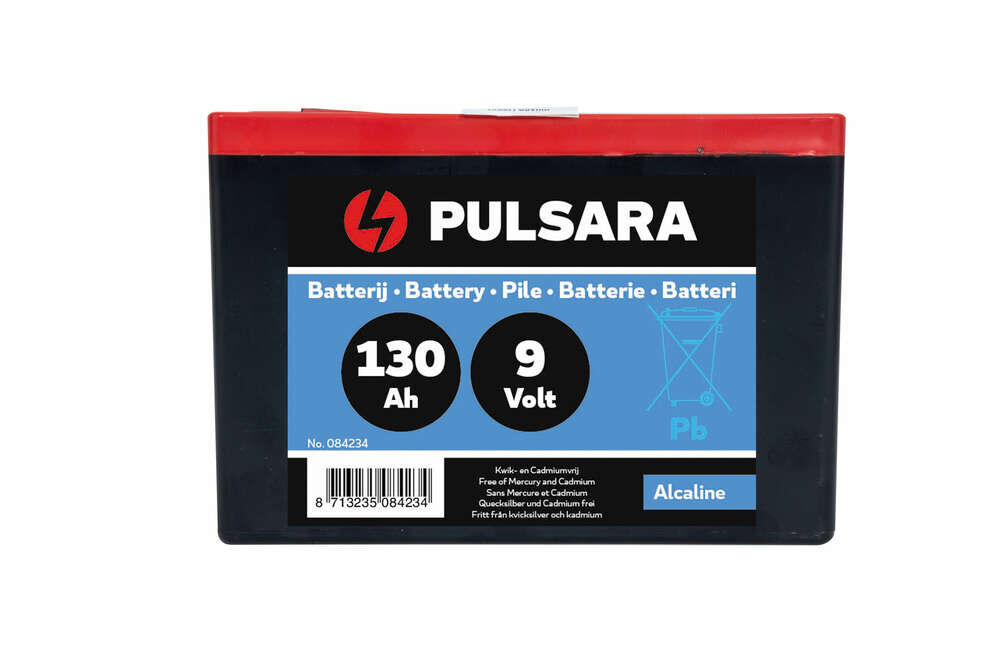 Pulsara 9V- Hybride Alkaline batterij Pulsara 9V- Hybride Alkaline batterij