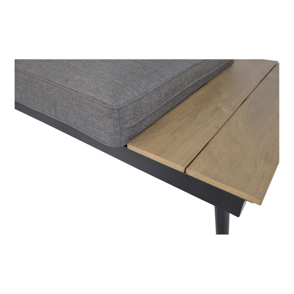Lesli Living Arezzo - Loungeset - 1.00 cm - Grijs / taupe - 76.00 cm - 1.00 cm