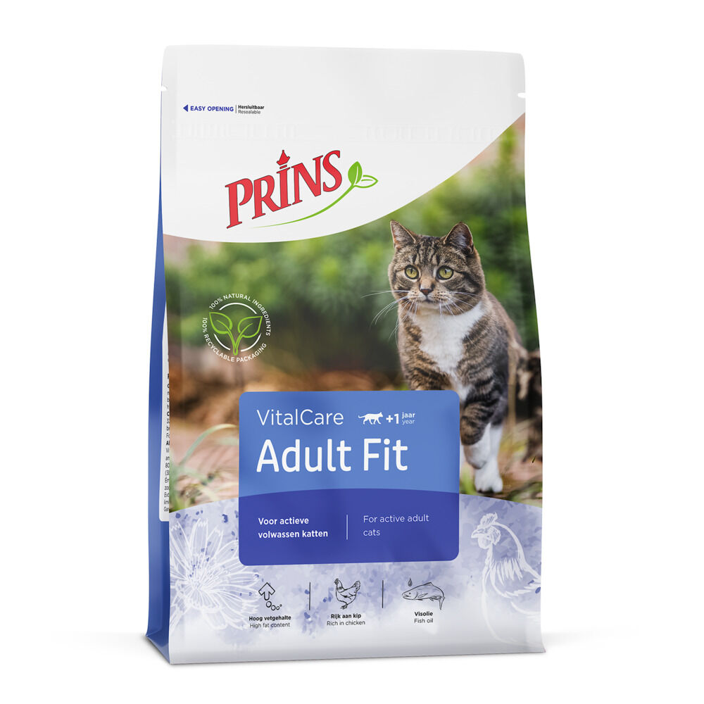 Prins VitalCare Adult - Kattenvoer - 10.00 - gevogelte