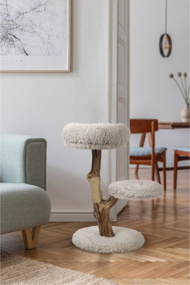 Designed by Lotte Zora - Krabpaal - Grijs - 72x50x50 cm