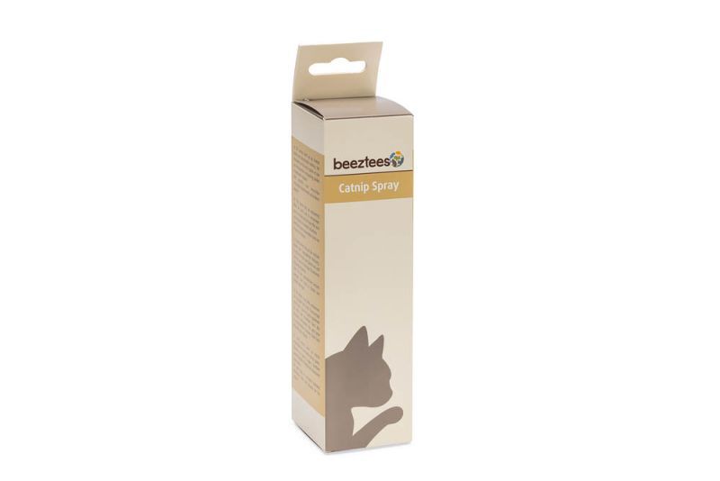Beeztees Catnip Spray - Kattenspeeltje - 17.00 cm - Transparant - 4.60 cm - 4.60 cm