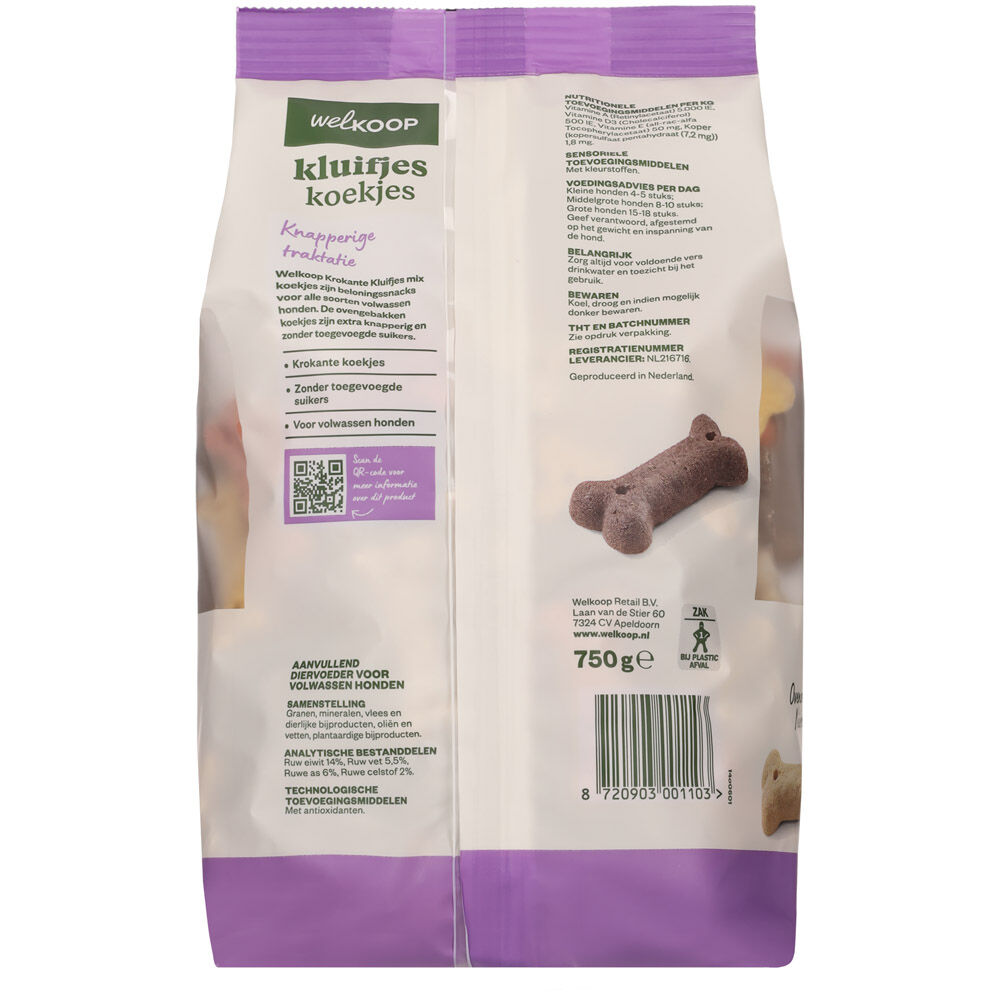 Welkoop Mini Kluifjes - Hondenkoekjes - 750 - S
