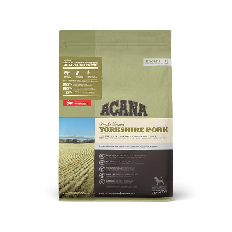Acana Singles Yorkshire - Hondenvoer - Vlees - 2 kg