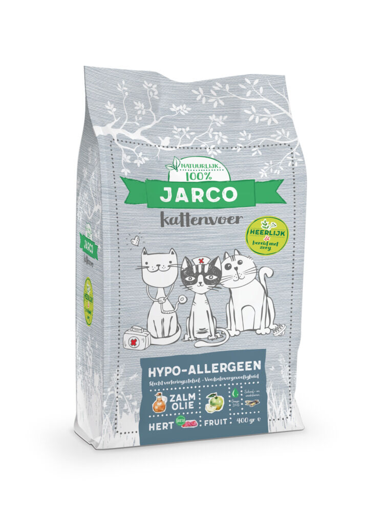 Jarco Hypo Allergeen - Kattenvoer - 2.00 - wild Jarco Hypo Allergeen - Kattenvoer - 2.00 - wild