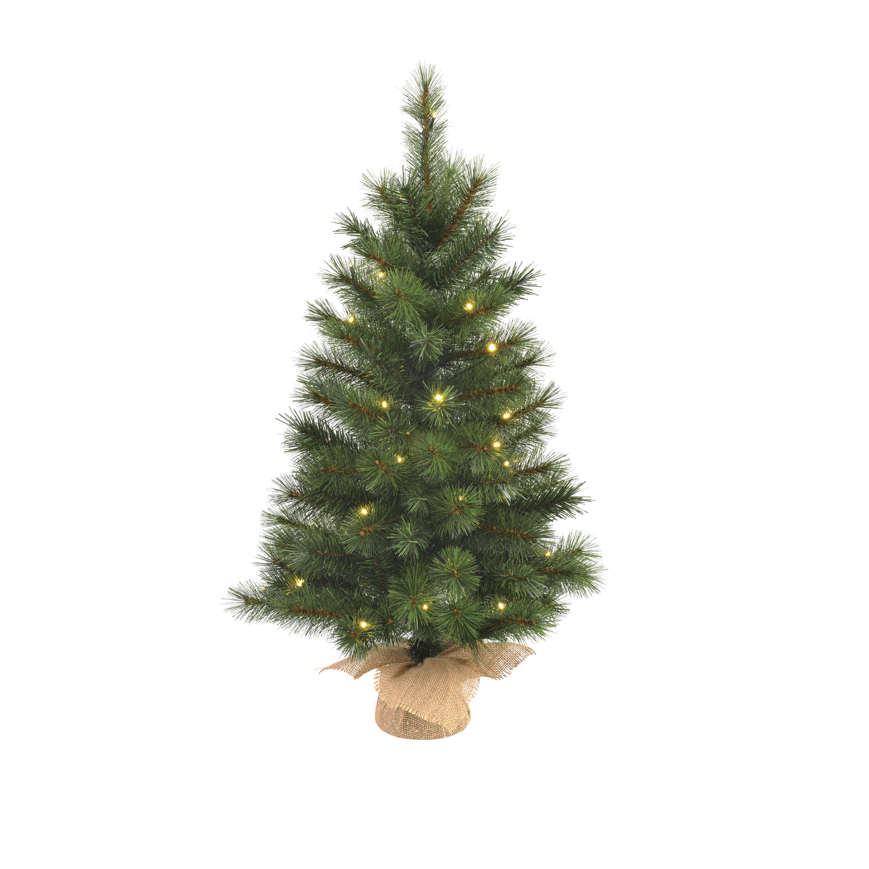 Black Box Trees Jute Lawson - Kunstkerstboom - 40 - 90.00 cm - Groen - 1.00 cm - 48.00 cm - 1.00 cm
