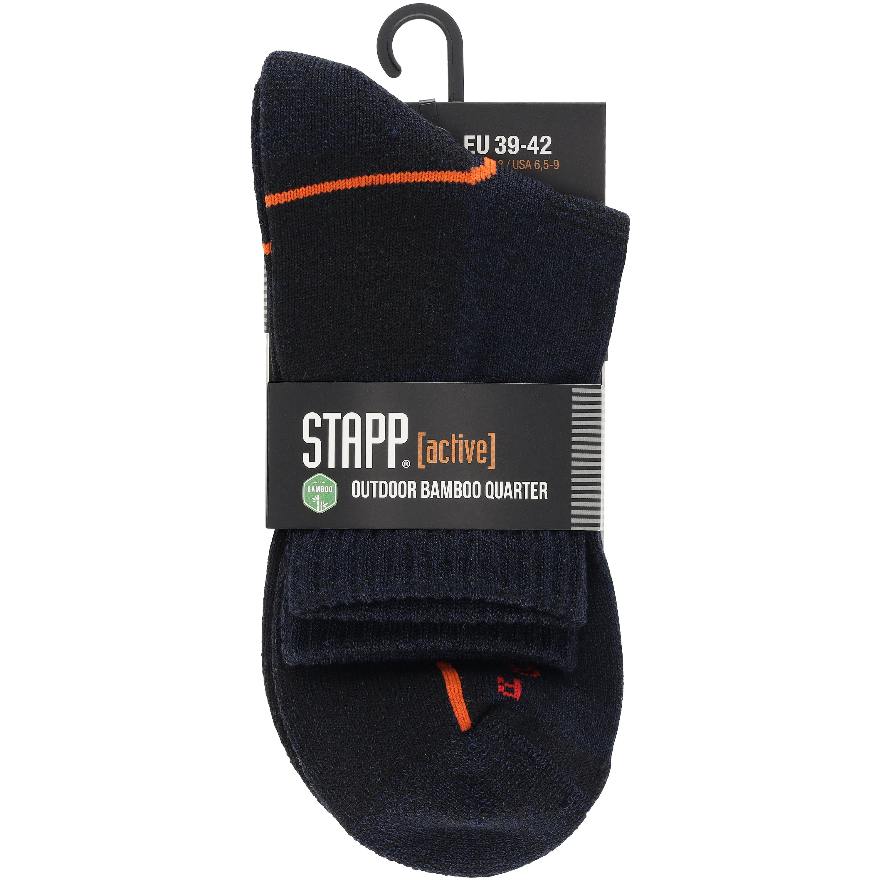 STAPP Bamboo Quarter  - Wandelsokken - Blauw - 35-38 STAPP Bamboo Quarter  - Wandelsokken - Blauw - 35-38