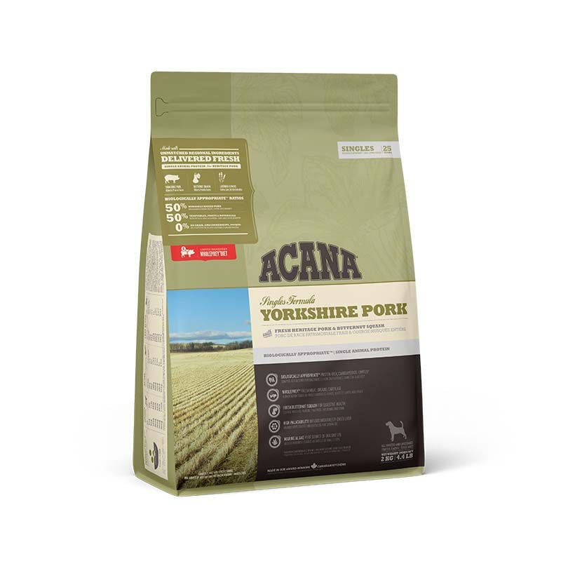 Acana Singles Yorkshire - Hondenvoer - Vlees - 2 kg