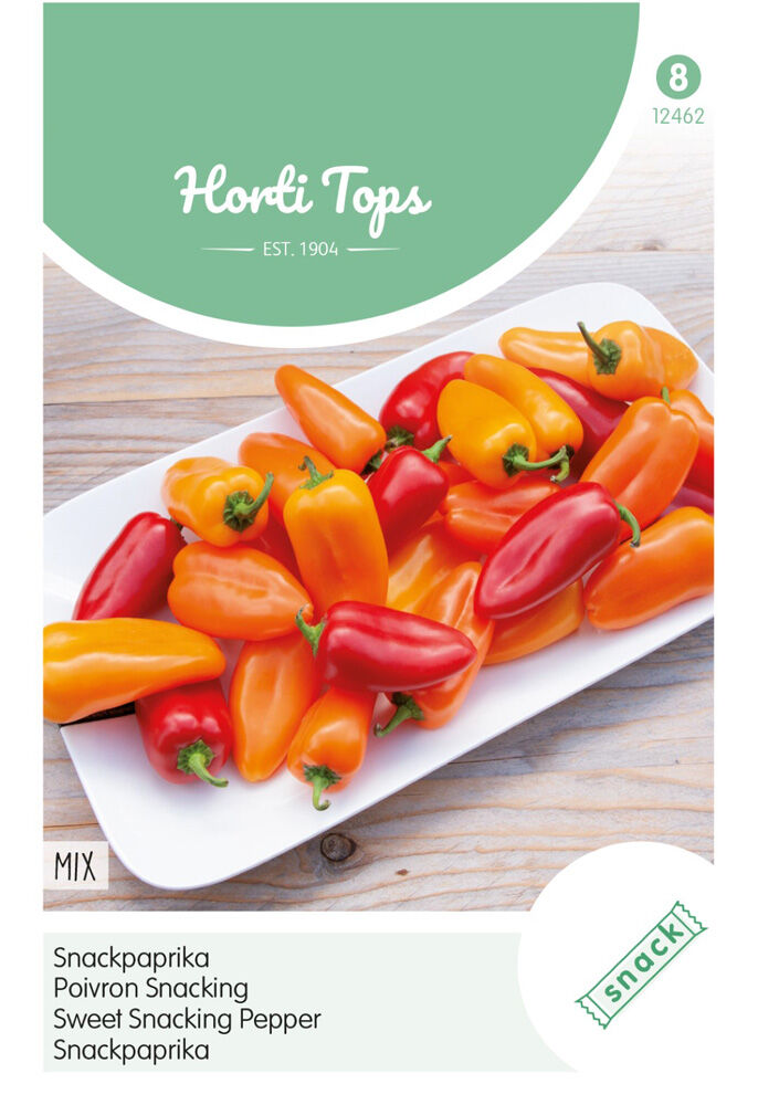Hortitops Snackpaprika mix - Groentezaden Hortitops Snackpaprika mix - Groentezaden