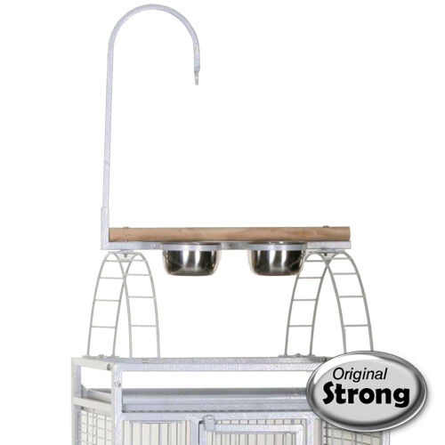 STRONG Villa Helios - Papegaaienkooi - 144.00 cm - Wit - 69.00 cm - 69.00 cm