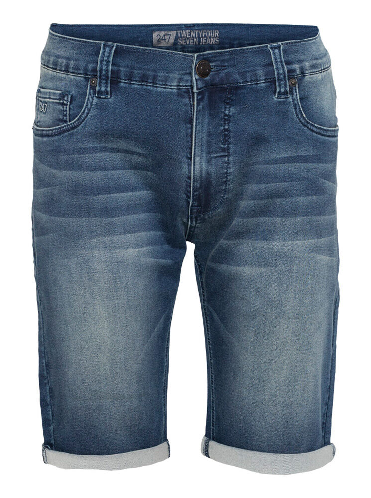 247 Jeans Elm Short - Korte spijkerbroek - 29 - Blauw 247 Jeans Elm Short - Korte spijkerbroek - 29 - Blauw
