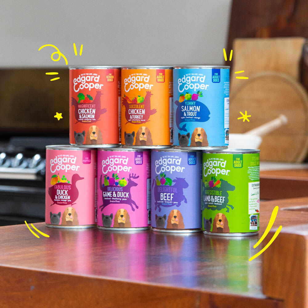 Edgard & Cooper Senior - Hondenvoer - 400 - zalm, kip