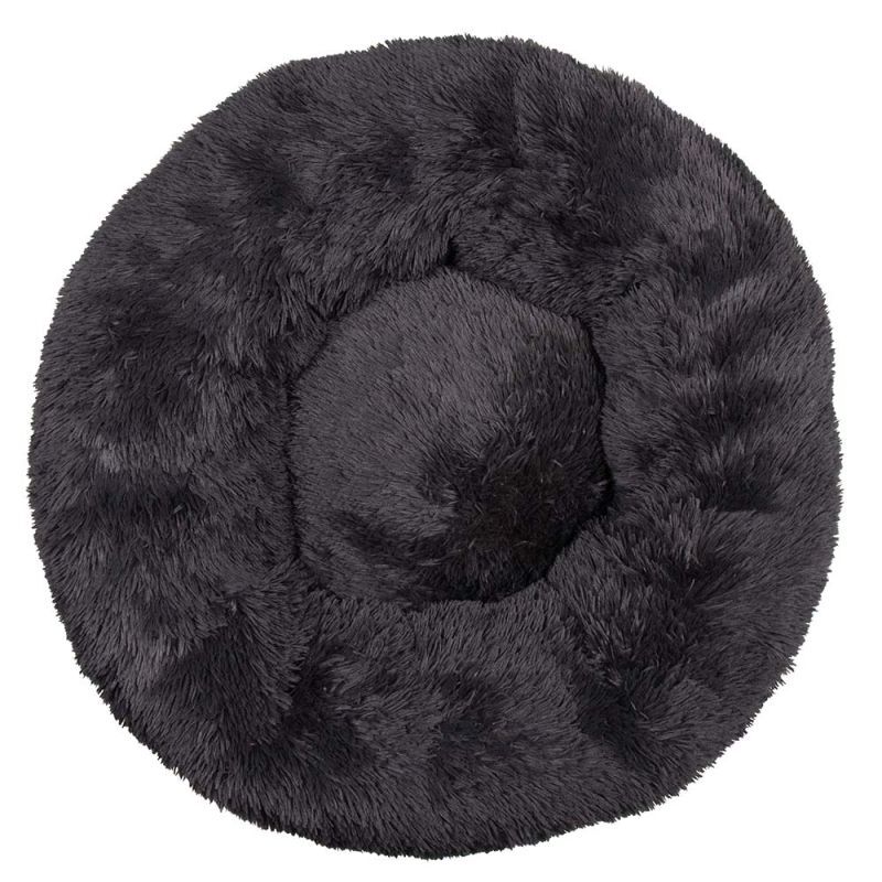 District 70 Fuzz - Fluffy hondenmand - Grijs - 25x80x80 cm - L