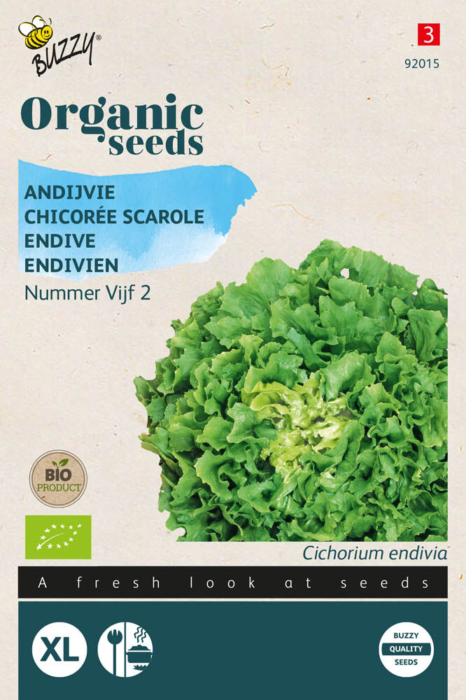 Organic Andijvie nr 5 - Groentezaden Organic Andijvie nr 5 - Groentezaden