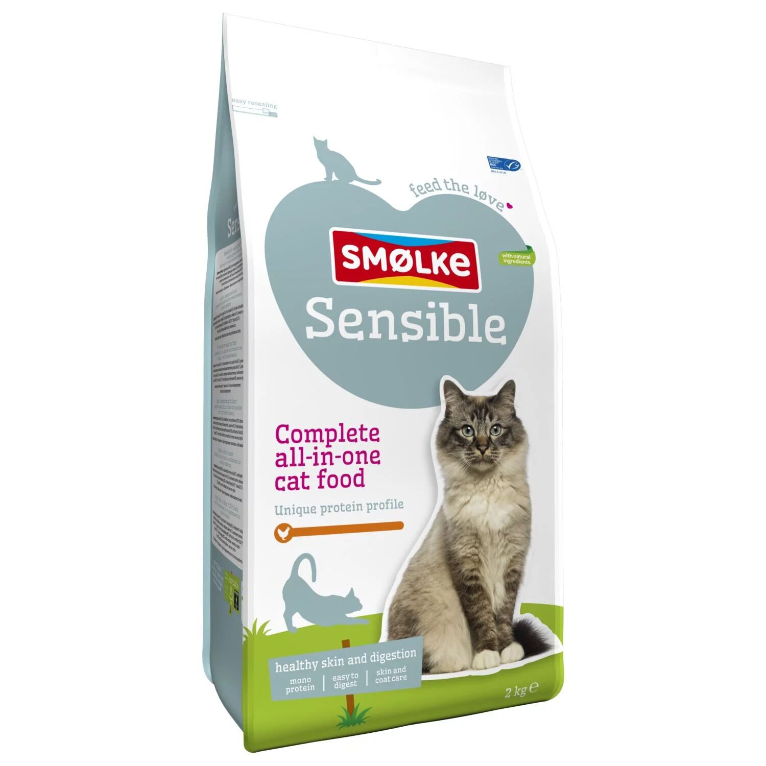 Smölke Sensible - Kattenvoer - Kip - 2 kg