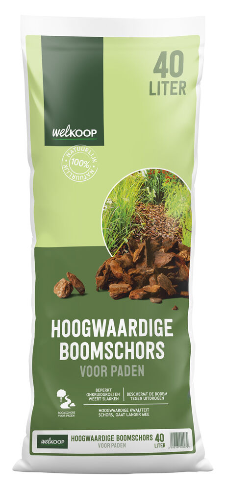 Welkoop - Hoogwaardige Boomschors 40L Pallet - 51
