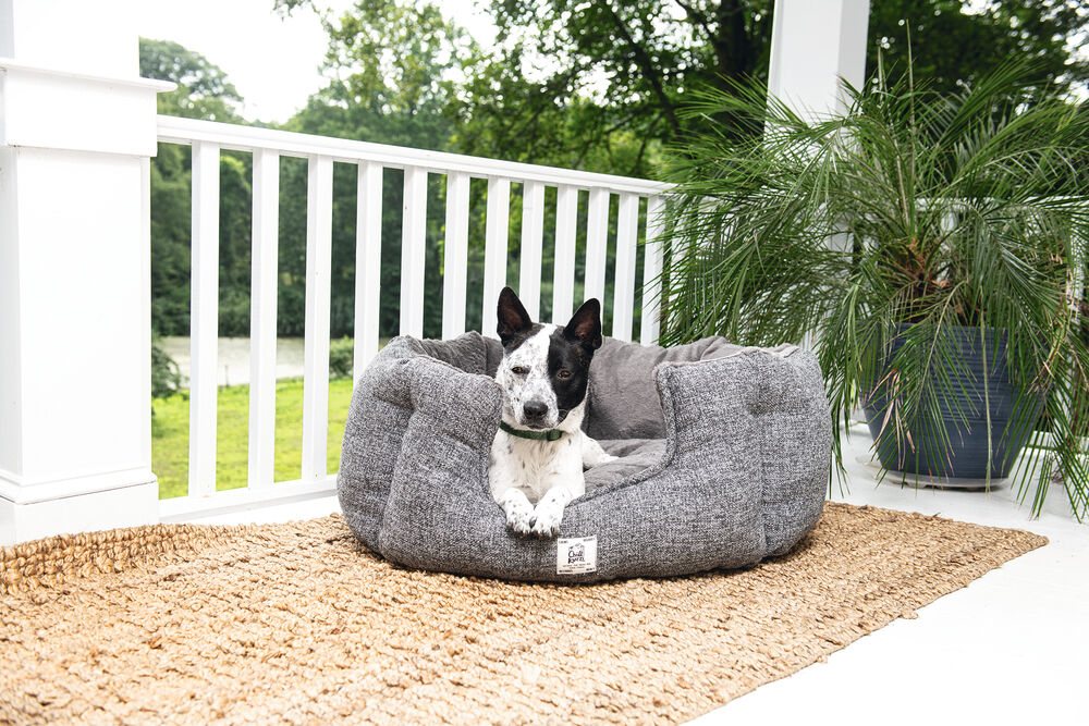 Dog Gone Smart Nano Kuzzi Infrarood - Hondenmand - Grijs - 91x91x38 cm - Groot