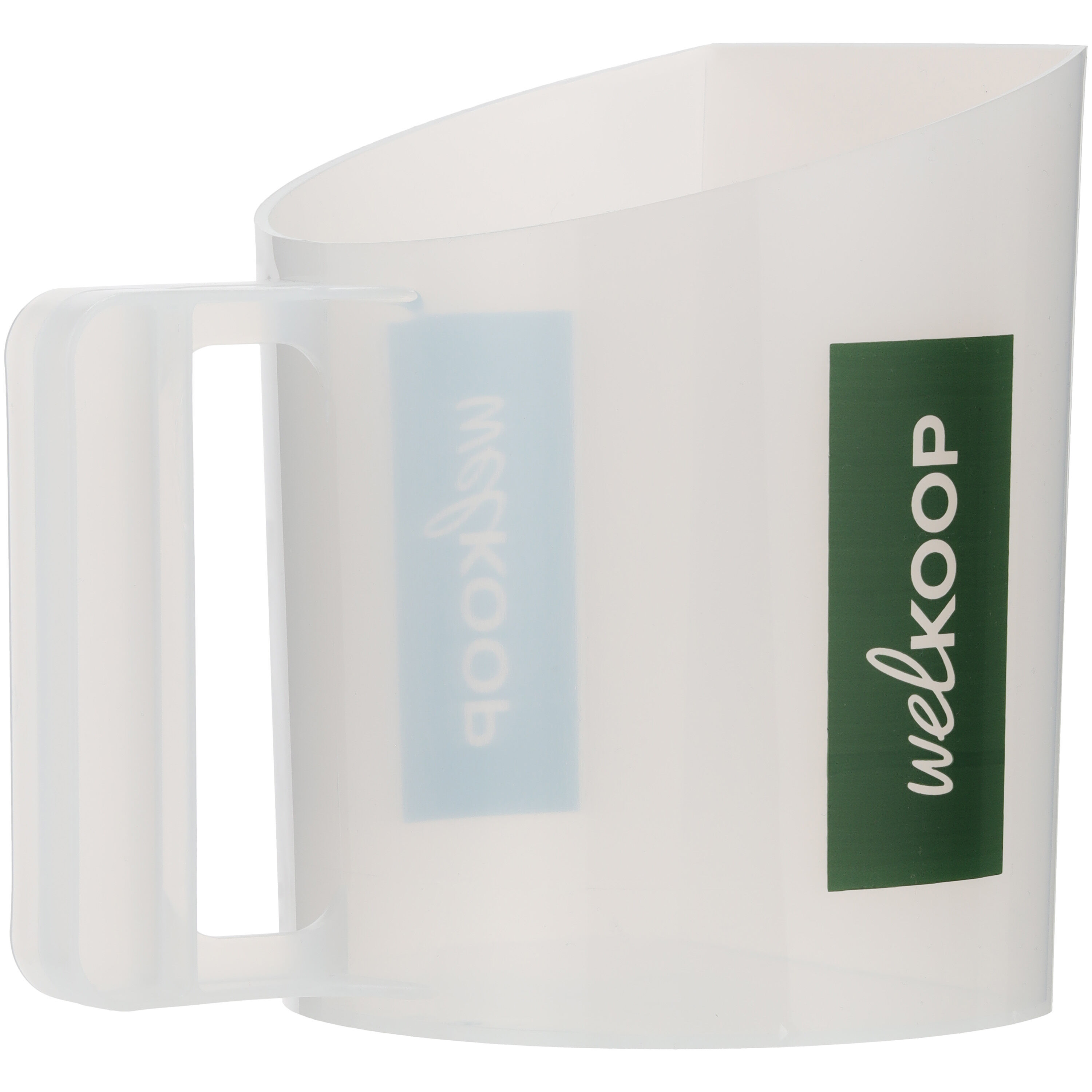 Welkoop Voerschep bekermodel - 1.50 l - 16.00 cm - Transparant - 14.50 cm - 17.00 cm