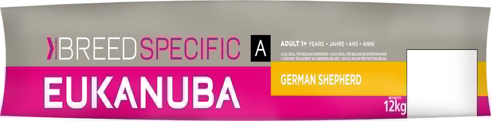 Eukanuba Breed Specific Duitse Herder - Hondenvoer - 12 - kip, kalkoen