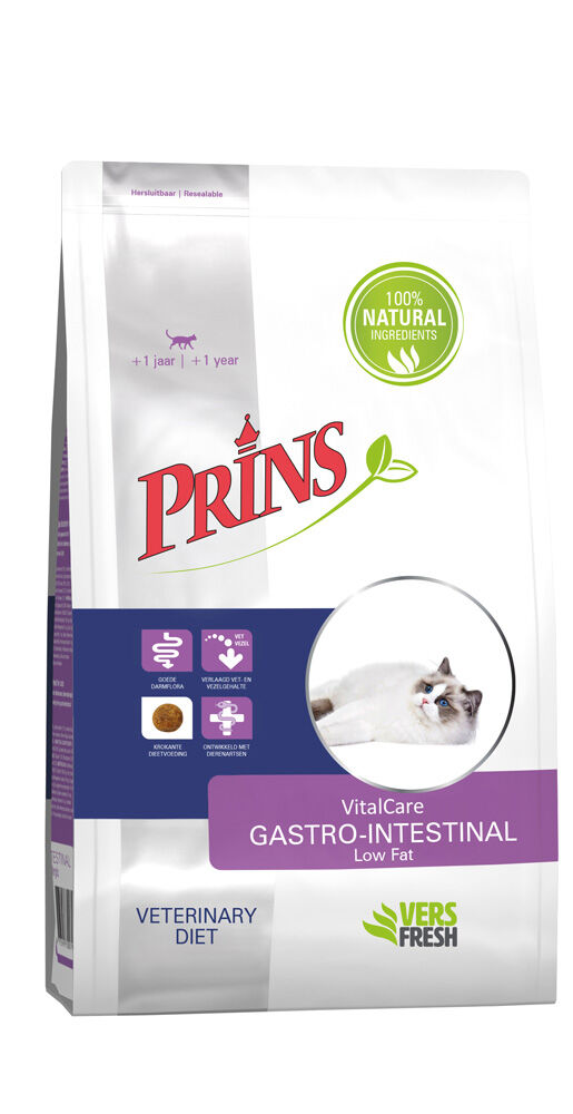 Prins Dieet VitalCare Gastro-Intestinal - Kattenvoer veterinair - Zalm - 5 kg