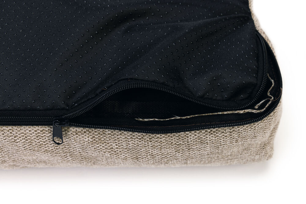 Beeztees Zia - Orthopedisch hondenkussen - beige - 22x60x80 cm - M